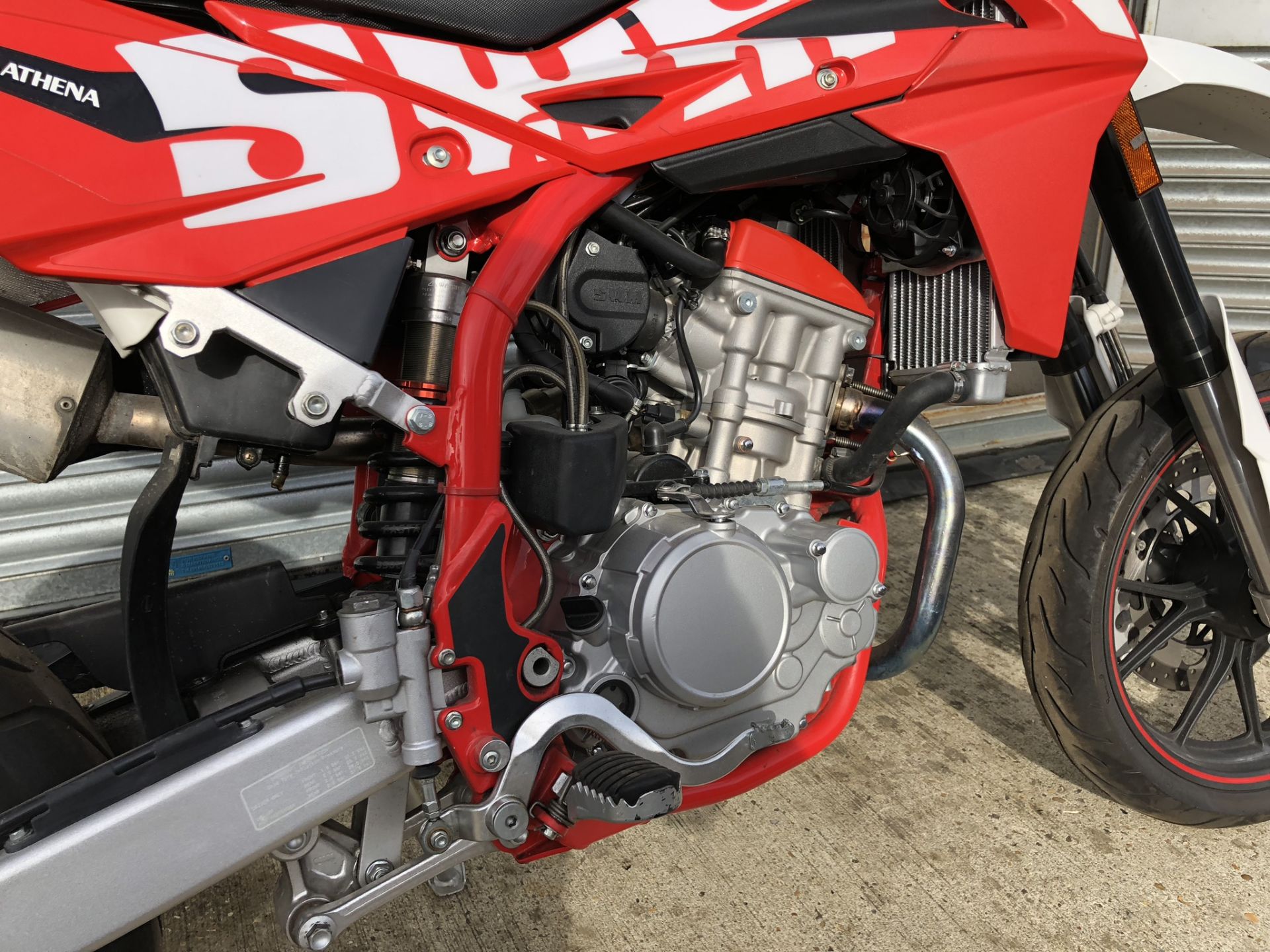 2017/66 REG SWM SUPER MOTO 125R EURO 4 MOTORCYCLE 58.46" WHEELBASE *NO VAT* - Image 11 of 12