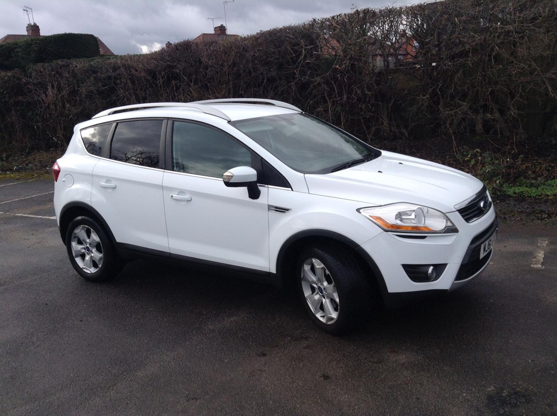 2011/61 REG FORD KUGA TITANIUM TDCI 163 2.0 DIESEL WHITE - FULL SERVICE HISTORY *NO VAT*