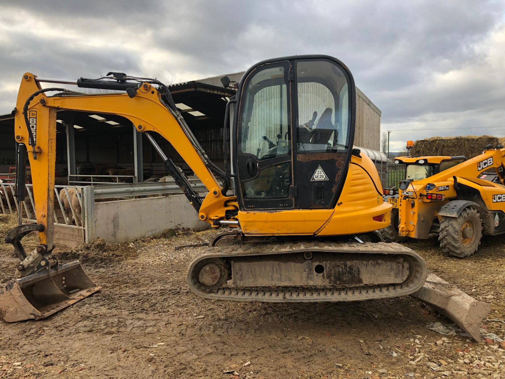 2011 JCB 8055 ZTS TRACK MINI DIGGER / EXCAVATOR WITH WIDE BUCKET *PLUS VAT*