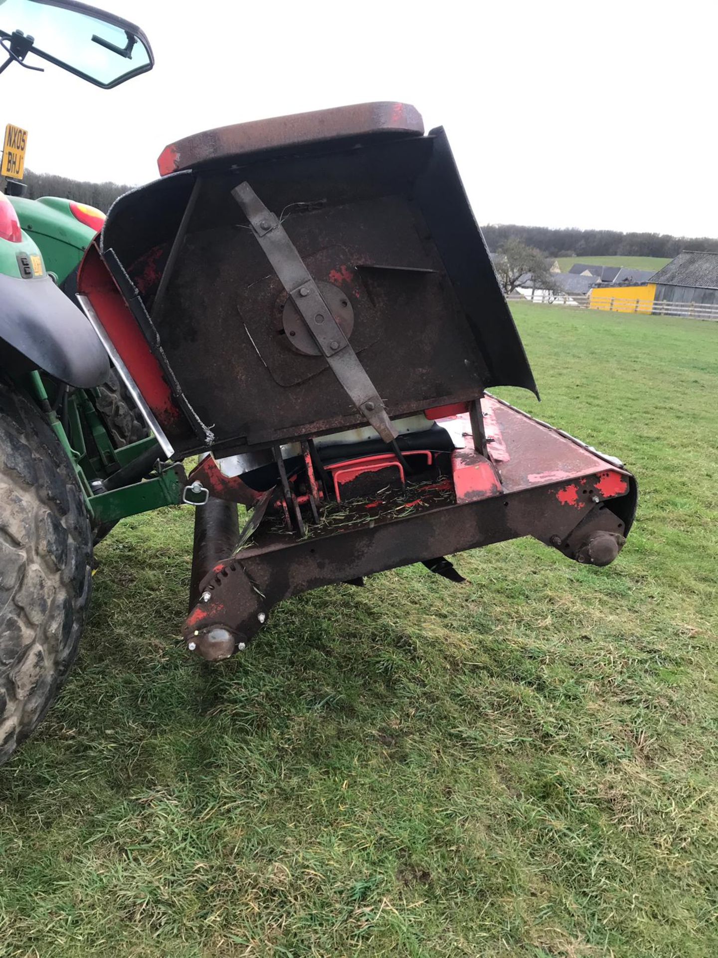 TRIMAX 340 PTO DRIVEN BATWING 3 1/2 MTR ROTARY MOWER, READY FOR WORK *PLUS VAT* - Image 9 of 9