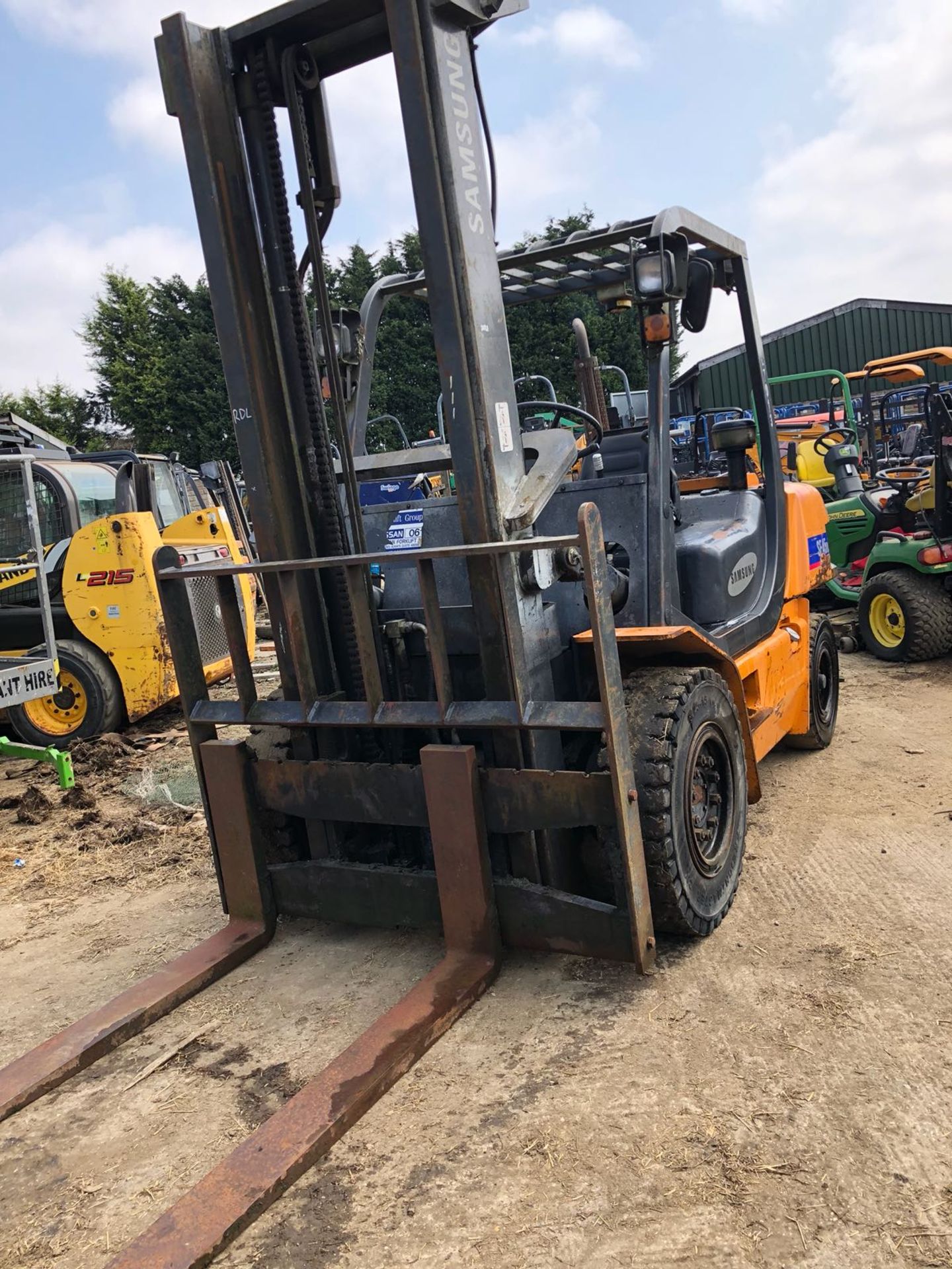 SAMSUNG SF45D DIESEL FORKLIFT *PLUS VAT* - Image 2 of 12