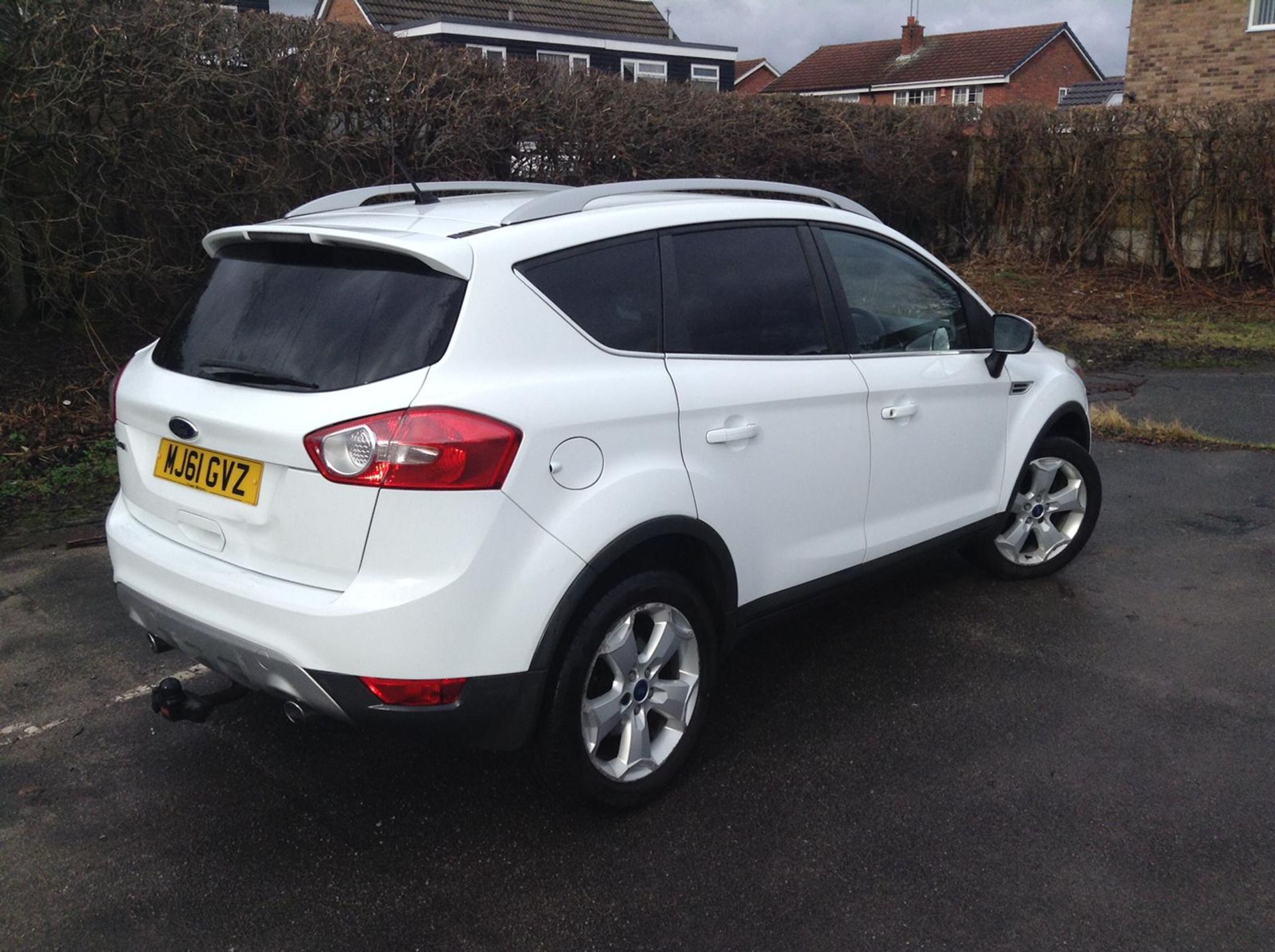 2011/61 REG FORD KUGA TITANIUM TDCI 163 2.0 DIESEL WHITE - FULL SERVICE HISTORY *NO VAT* - Image 4 of 6