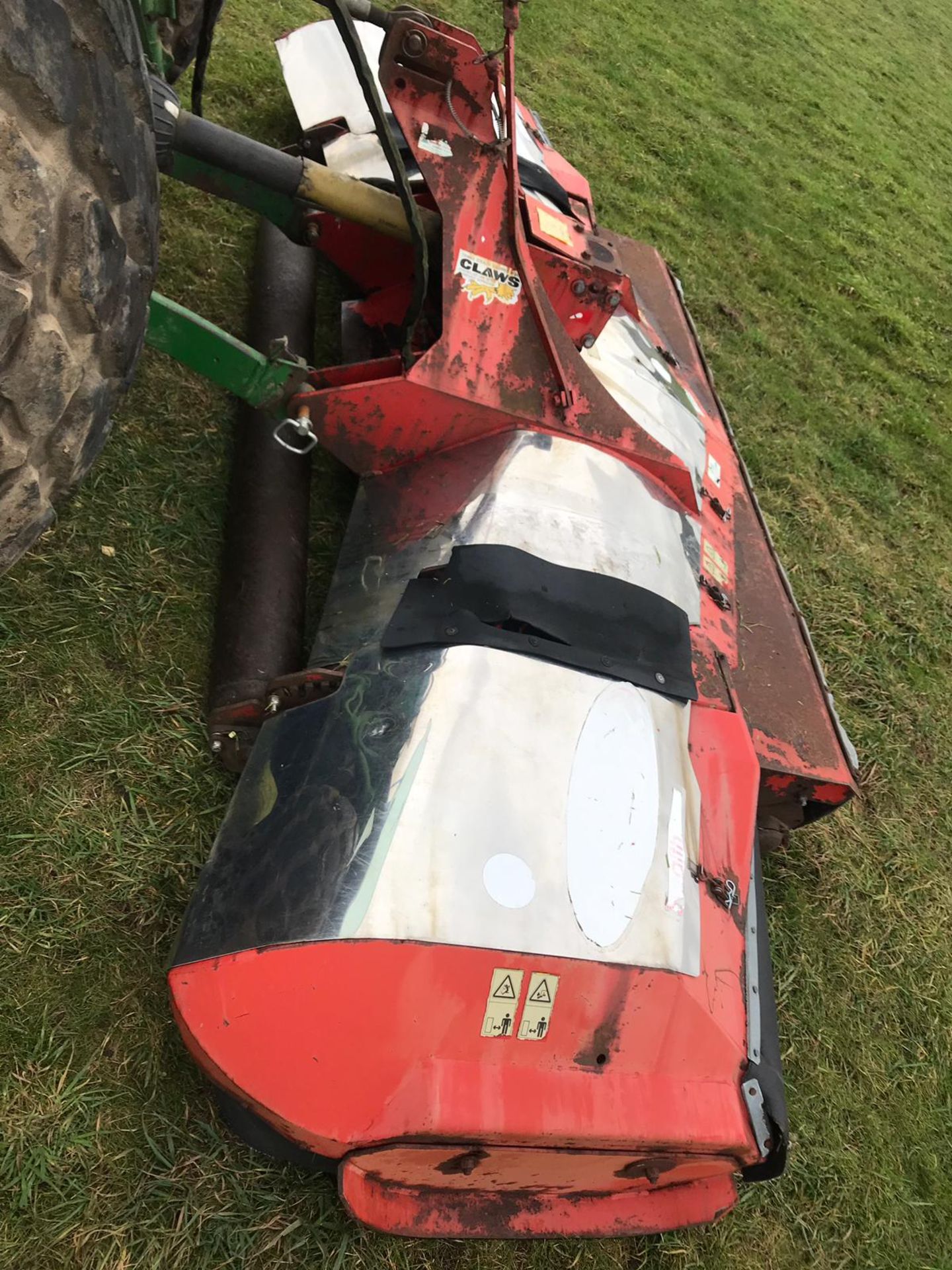 TRIMAX 340 PTO DRIVEN BATWING 3 1/2 MTR ROTARY MOWER, READY FOR WORK *PLUS VAT* - Image 3 of 9