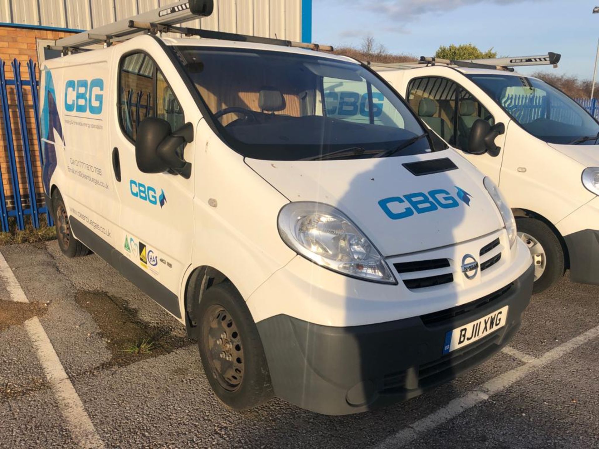 2011/11 REG NISSAN PRIMASTAR E SWB DCI WHITE 2.0 DIESEL PANEL VAN, SHOWING 2 FORMER KEEPERS *NO VAT*