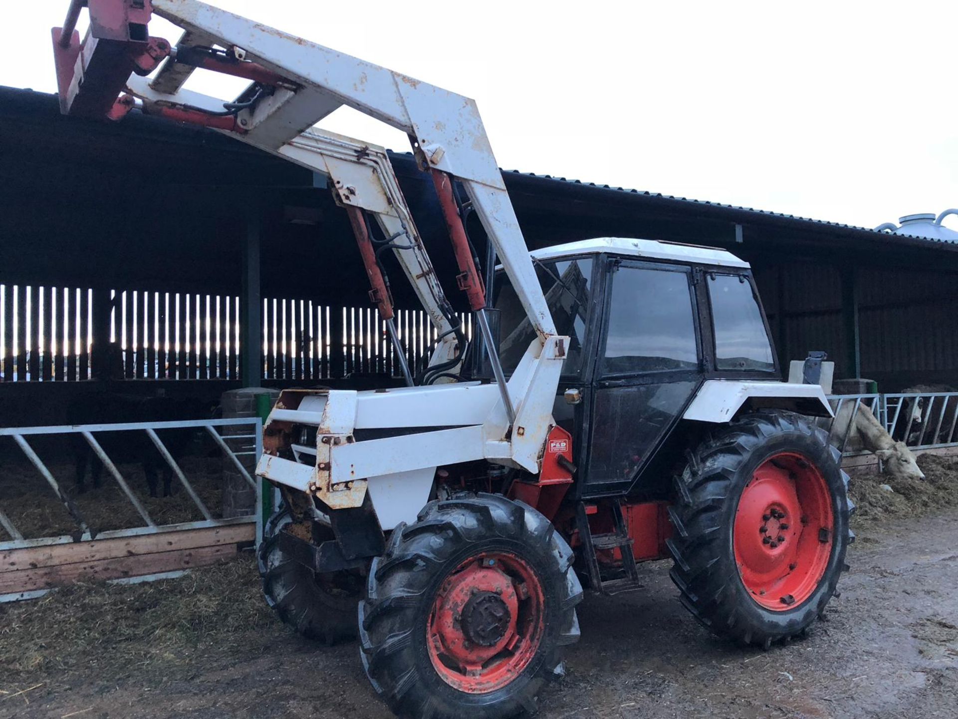 1984 DAVID BROWN CASE 4WD TRACTOR, PTO, 3 POINT LINKAGE, 2 SPOOL VALVES *PLUS VAT* - Image 3 of 16