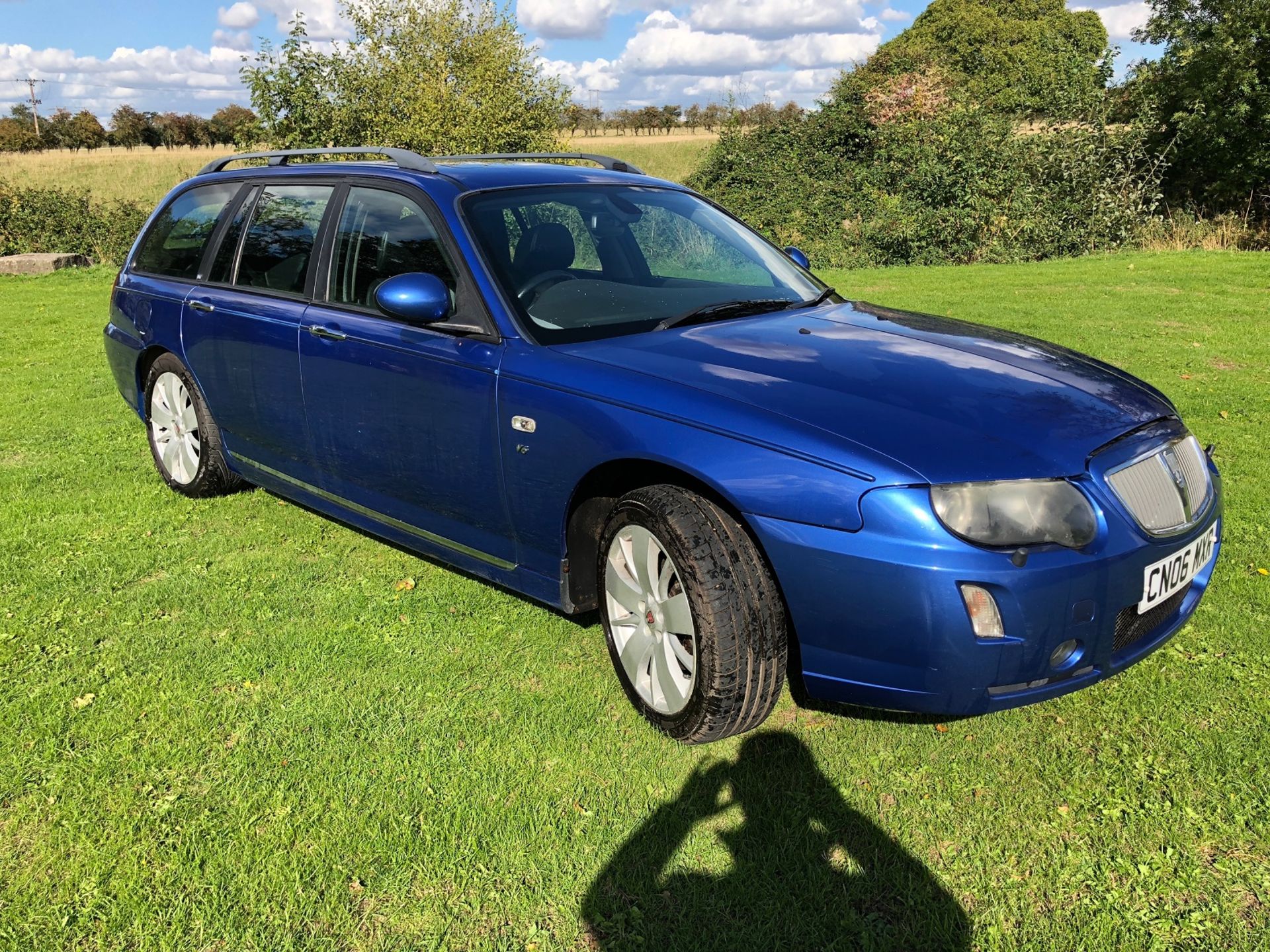 2006/06 REG ROVER 75 CONTEMPORARY SE V6 TOURER BLUE GAS BI-FUEL ESTATE *NO VAT*