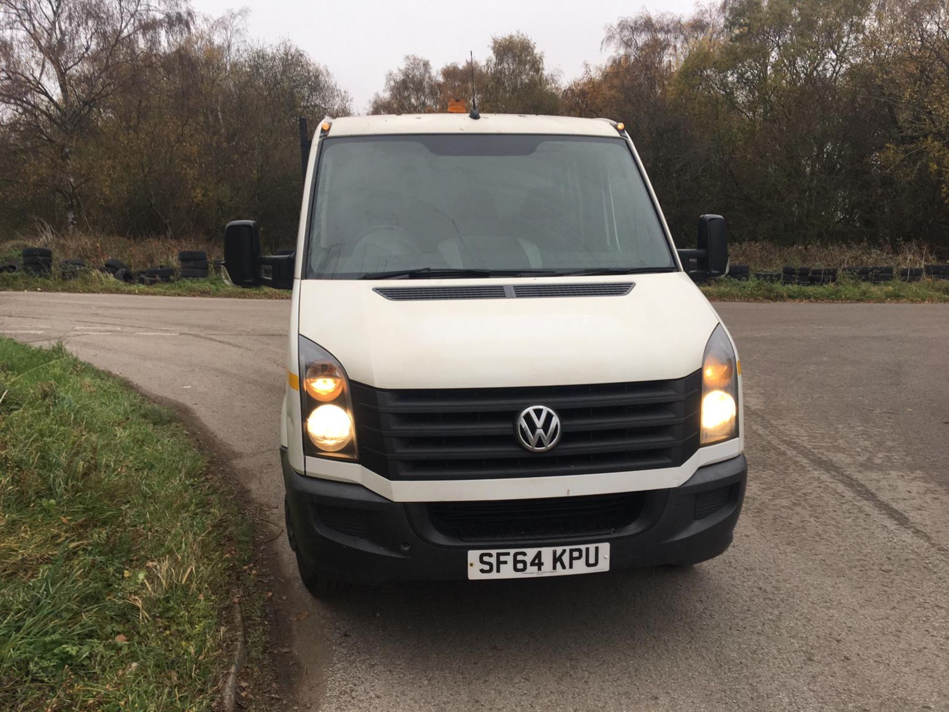 2014/64 REG VOLKSWAGEN CRAFTER CR50 STARTLINE TD DIESEL TIPPER, SHOWING 1 FORMER KEEPER *NO VAT* - Image 2 of 20