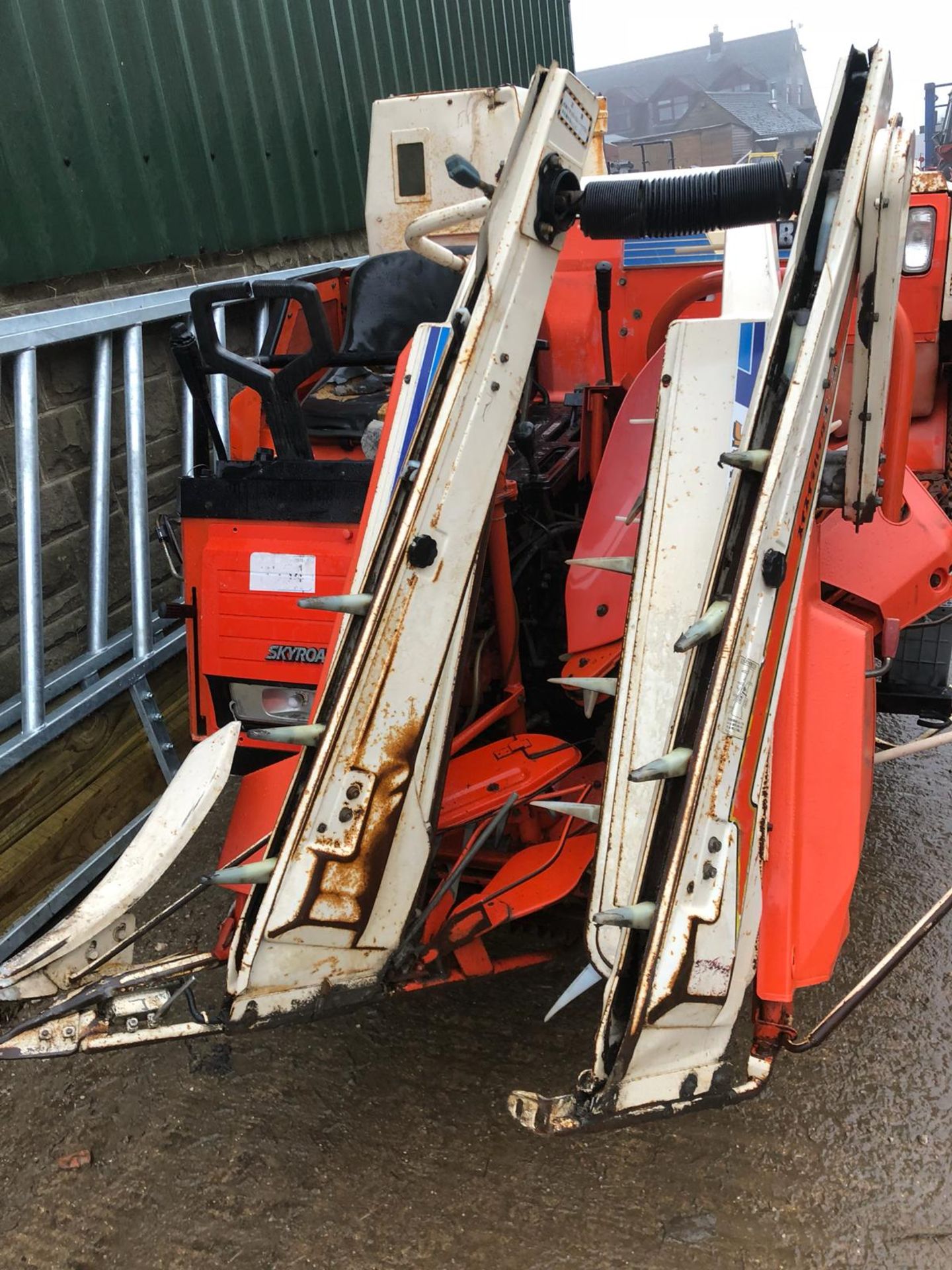 KUBOTA RX 1550A-D RICE HARVESTER DIESEL RUBBER TRACKS LEVER DRIVE *PLUS VAT* - Image 9 of 17