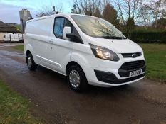 2013/13 REG FORD TRANSIT CUSTOM 290 ECO-TECH DIESEL PANEL VAN, SHOWING 2 FORMER KEEPERS *NO VAT*