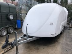 Eco-Trailer Velocity RS covered car trailer NO FAULTS - TOP SPEC
