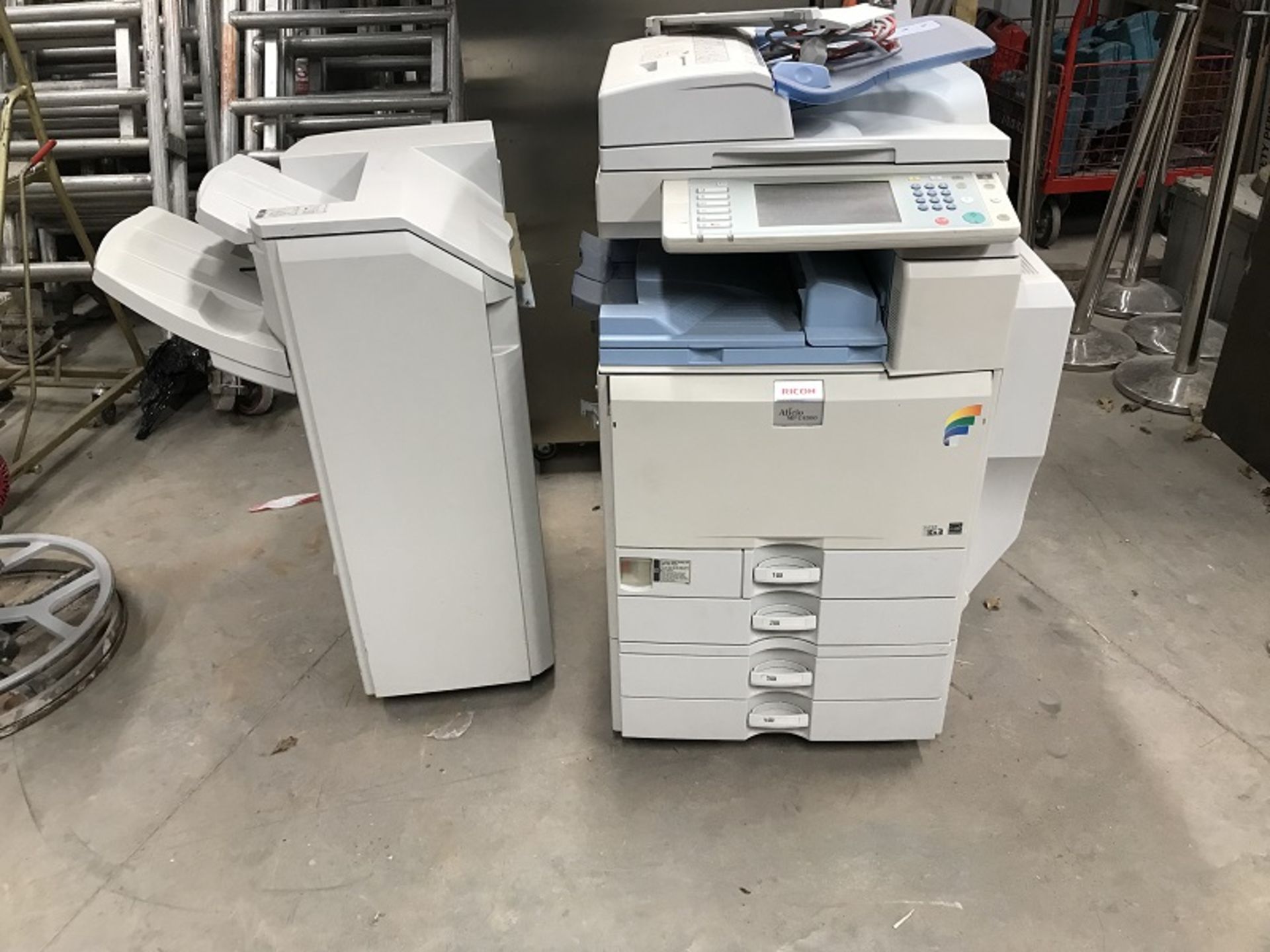 RICOH AFICIO MP C4500 COLOUR PHOTOCOPIER - NO RESERVE *PLUS VAT*