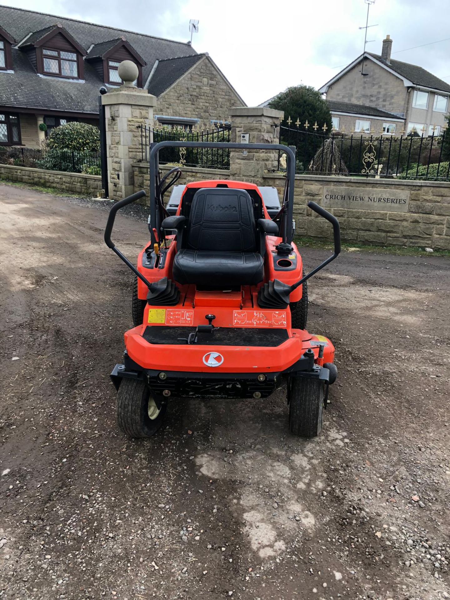 2008 KUBOTA GZD21 ZERO TURN RIDE ON HIGH TIP LAWN MOWER *NO VAT* - Image 5 of 6