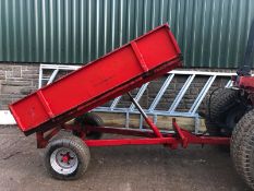 2005 HALL SINGLE AXLE TRAILER *PLUS VAT*