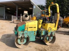 AMMANN AV26 RIDE ON ROLLER, YANMAR DIESEL ENGINE, SHOWING 1125 HOURS (UNVERIFIED) *PLUS VAT*