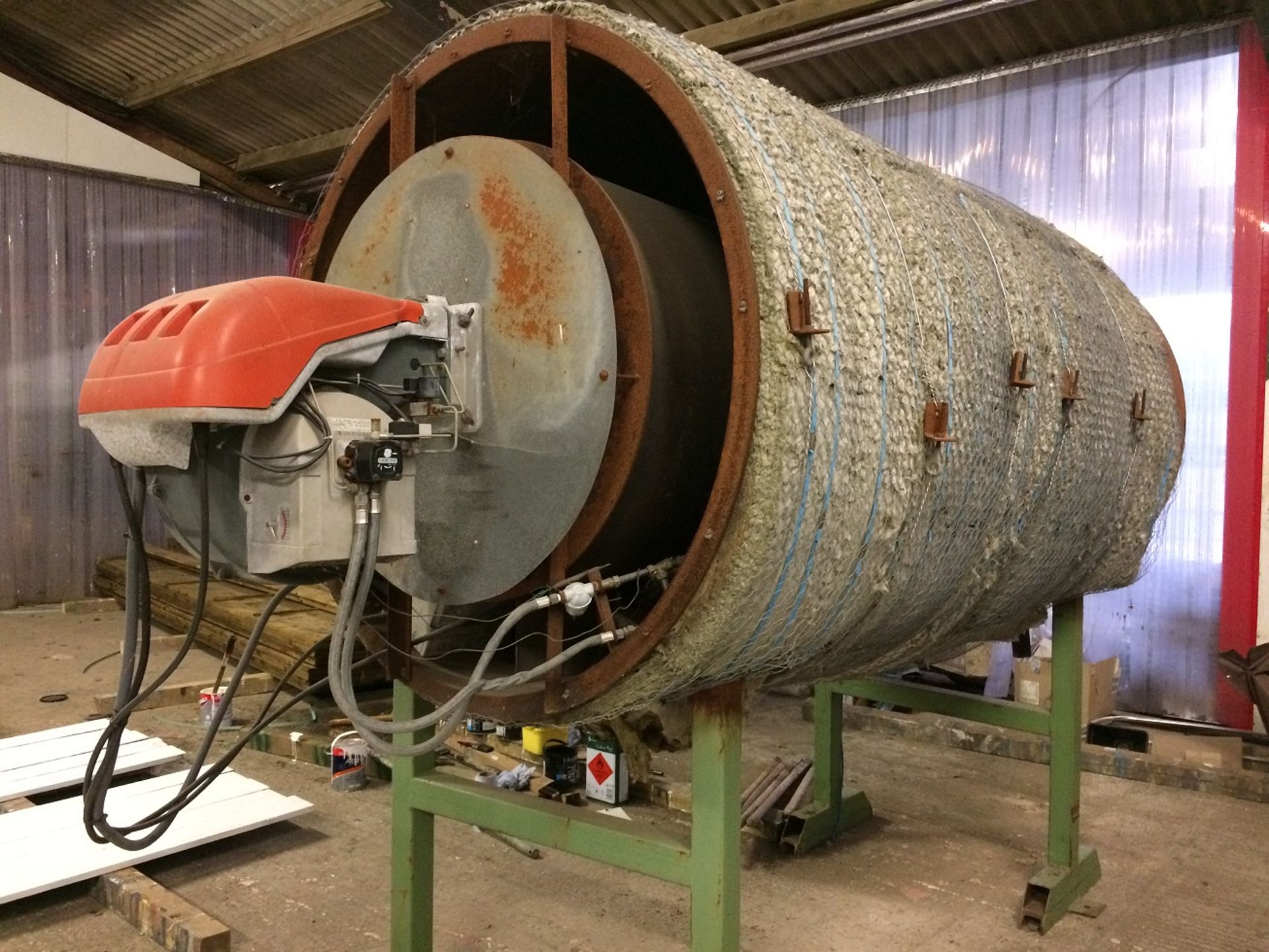 SAWDUST / WOOD PELLET PLANT DRYING SYSTEM + 25 ITEMS TO BE SOLD AS A JOB LOT *PLUS VAT* - Image 18 of 79