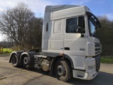 2013/62 REG DAF TRUCKS FTG XF 105.460 WHITE DIESEL HEAVY HAULAGE UNIT TWIN SLEEPER CAB *NO VAT*