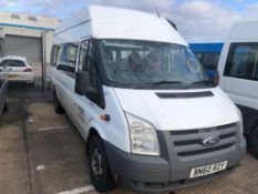 2010/60 REG FORD TRANSIT 115 T350L RWD MINIBUS, WAV *PLUS VAT*