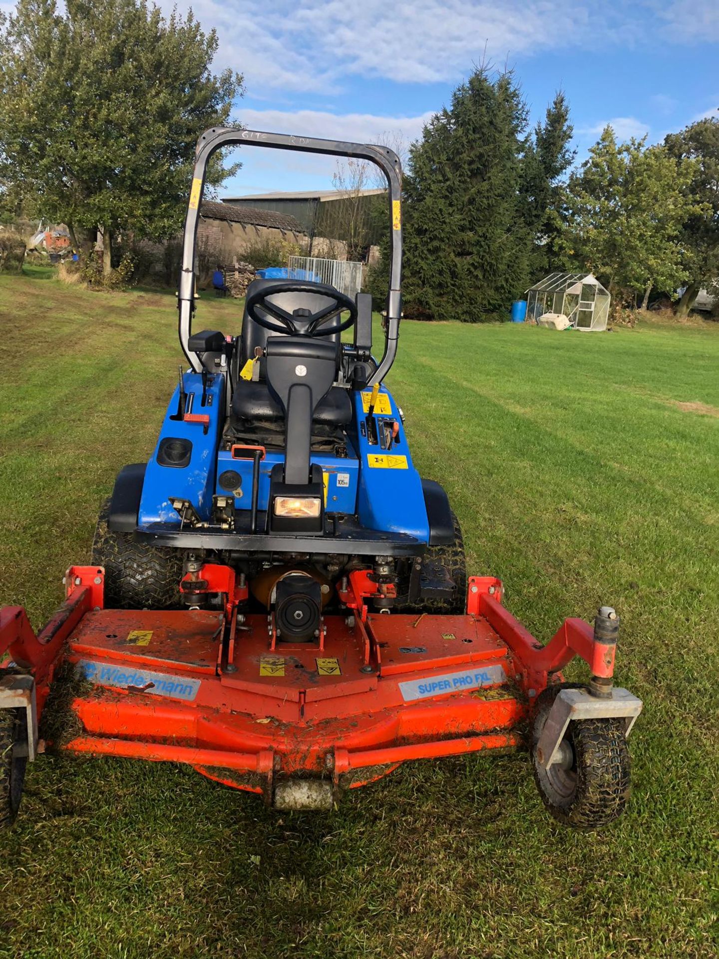 2010/60 REG NEW HOLLAND MC35 4WD RIDE ON LAWN MOWER LOW HOURS *PLUS VAT* - Image 5 of 21