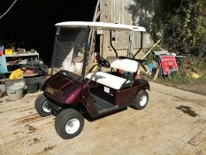 EZGO PETROL GOLF BUGGY, ONLY 0.4 HOURS GENUINE, NEVER USED *PLUS VAT*