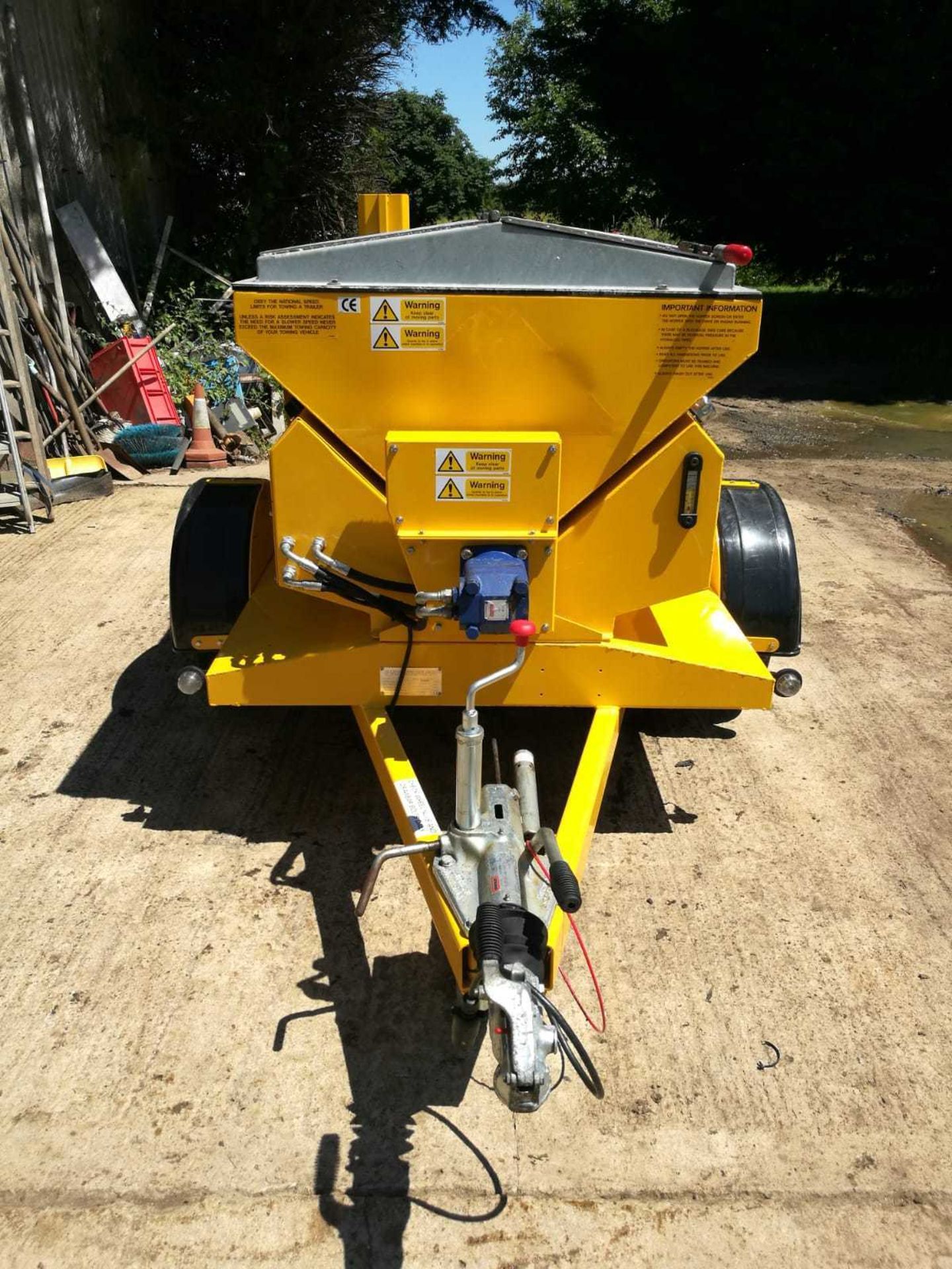 VALE POZI FEED TS500HS GRITTING TRAILER, SINGLE AXLE, 1300GTW *PLUS VAT* - Image 6 of 12