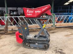 MESSERSI TCH-07D PETROL TRACKED MINI DUMPER 500 KG *PLUS VAT*