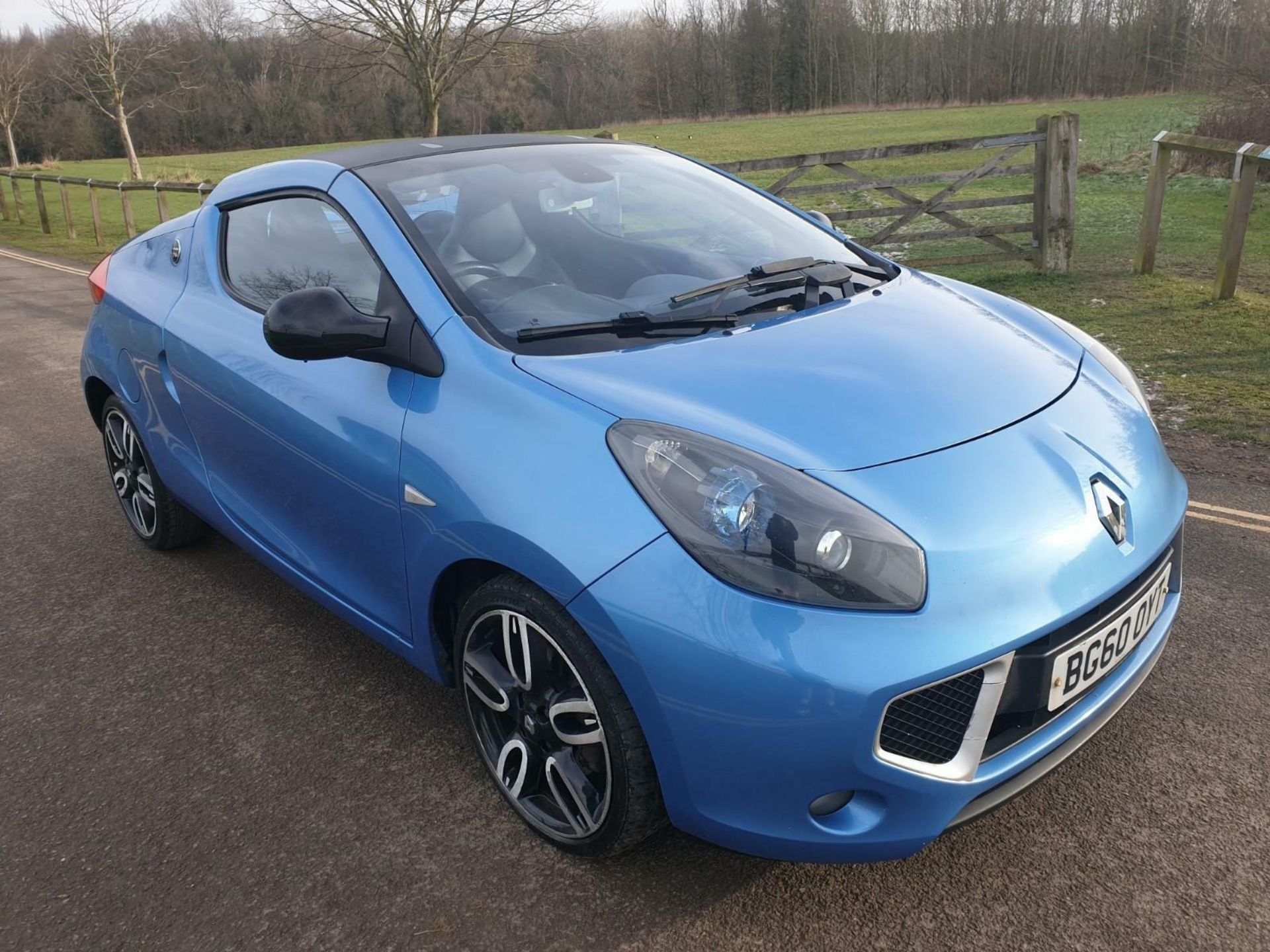 2010/60 REG RENAULT WIND ROADSTER DYNAMIQUE S TCE 1.2 BLUE PETROL CONVERTIBLE *NO VAT*