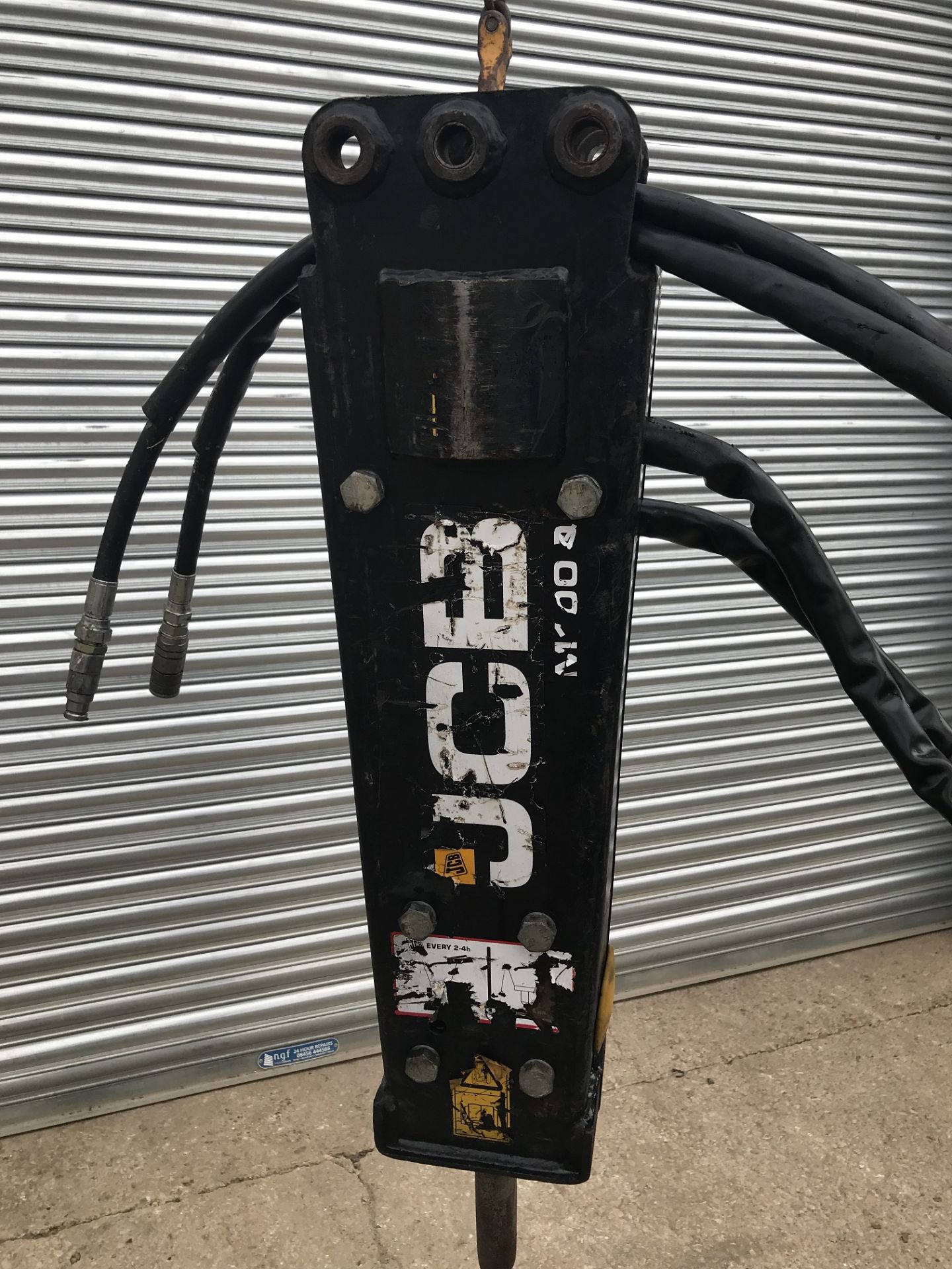 JCB HYDRAULIC HAMMER / BREAKER, MODEL HM100Q 801, YEAR 2016, FULLY WORKING ORDER *PLUS VAT* - Image 3 of 3