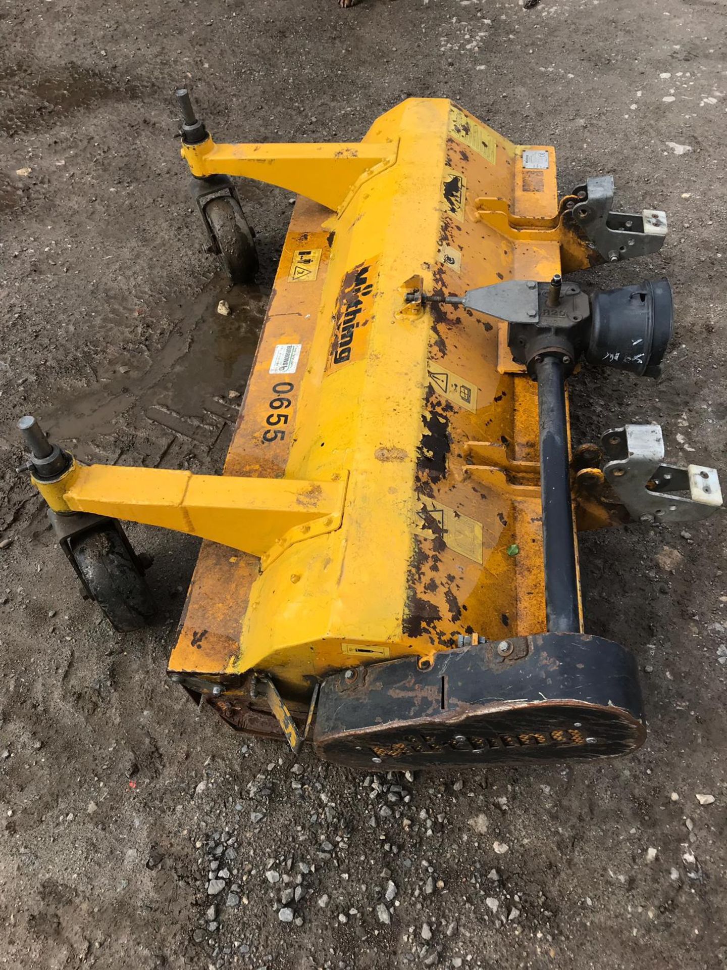 MUTHING FLAIL MULCHER HEAD, PTO DRIVEN, MODEL MUFM160, YEAR 2007 *PLUS VAT* - Image 2 of 9