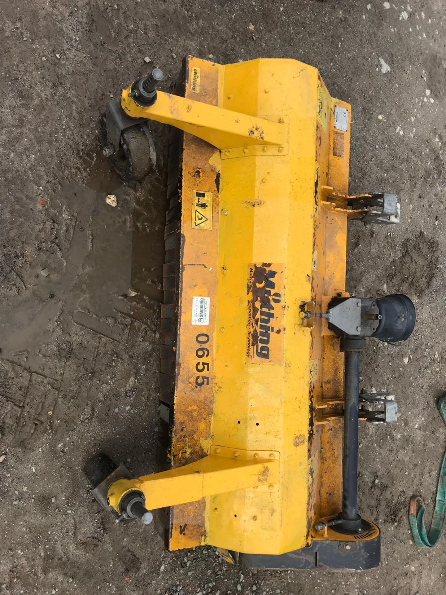 MUTHING FLAIL MULCHER HEAD, PTO DRIVEN, MODEL MUFM160, YEAR 2007 *PLUS VAT* - Image 3 of 9