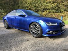 2015/15 REG AUDI A7 S LINE TDI QUATTRO AUTOMATIC BI-TURBO 3.0 DIESEL 320 BHP! *NO VAT*