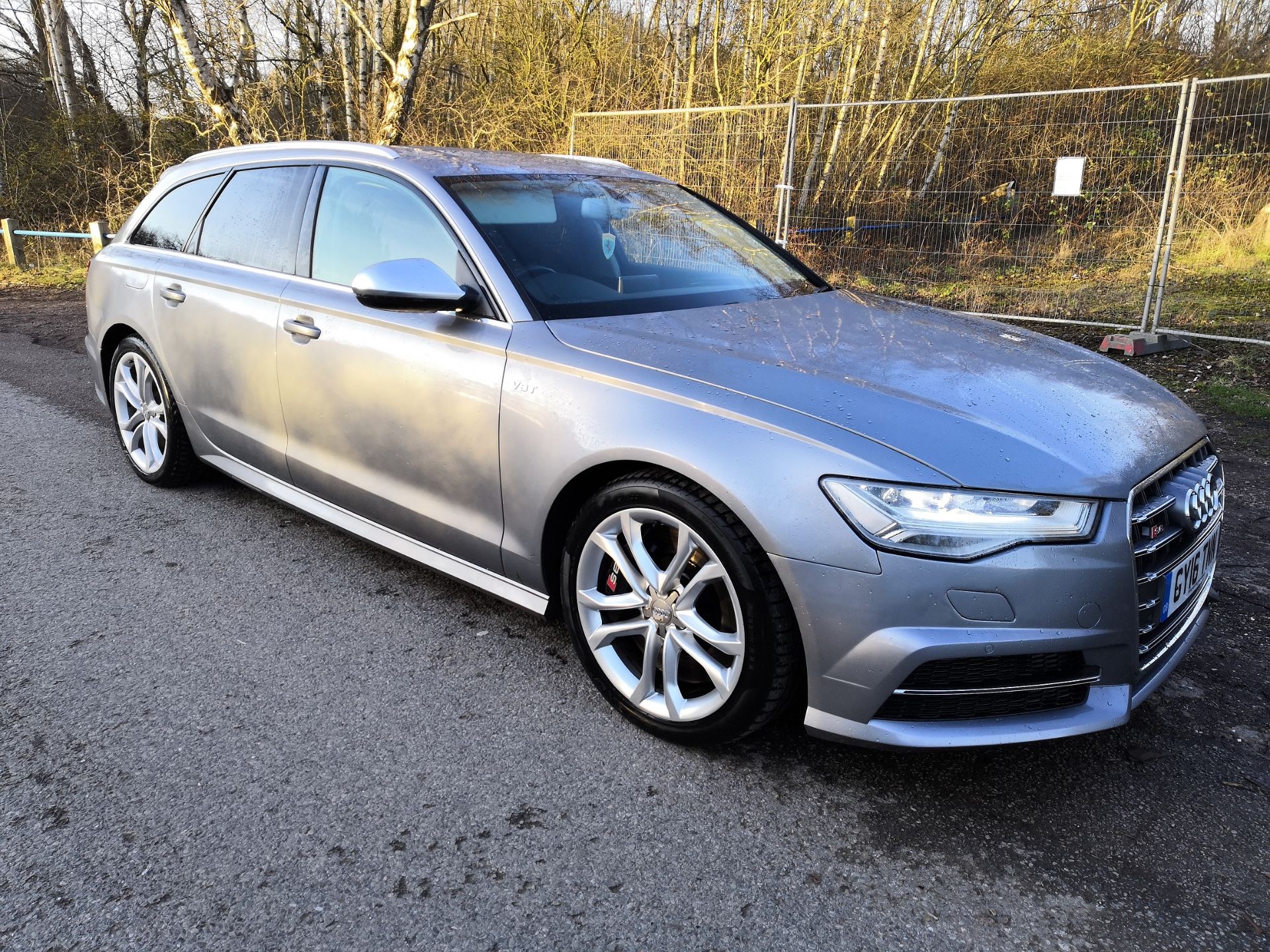 2016/16 REG AUDI S6 AVANT 4.0 TFSI TWIN TURBO V8 QUATTRO 450 PS S-TRONIC TORNADO GREY METALLIC