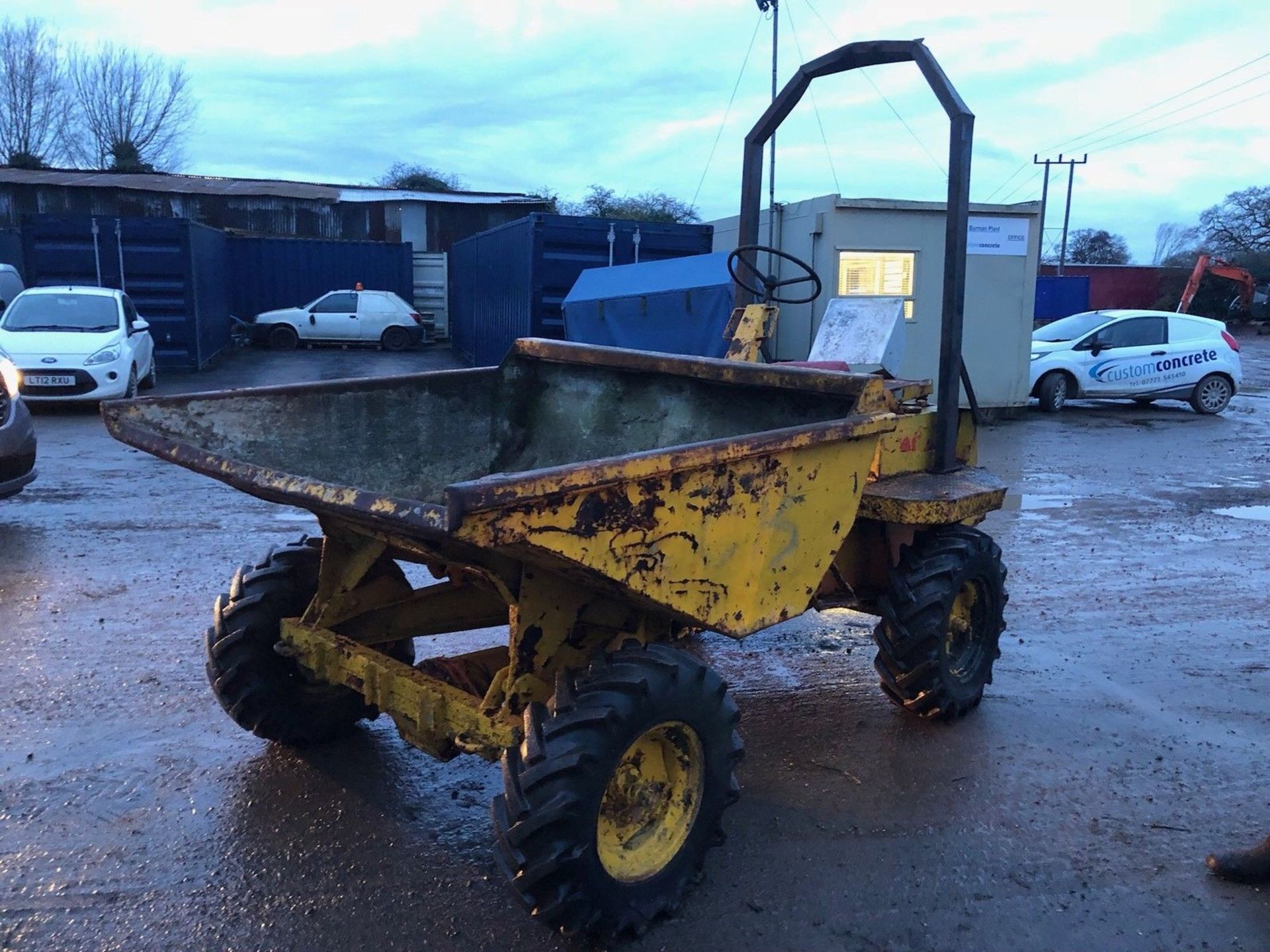 THWAITES 2 TON DUMPER ELECTRIC START DUMP TRUCK *PLUS VAT* - Image 5 of 6