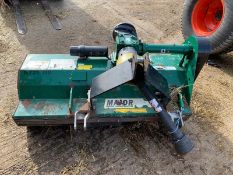 MAJOR MT22 TRACTOR MOUNTED FLAIL MOWER APPROX 1.4M PTO DRIVEN, MIN 30HP TRACTOR NEEDED *PLUS VAT*