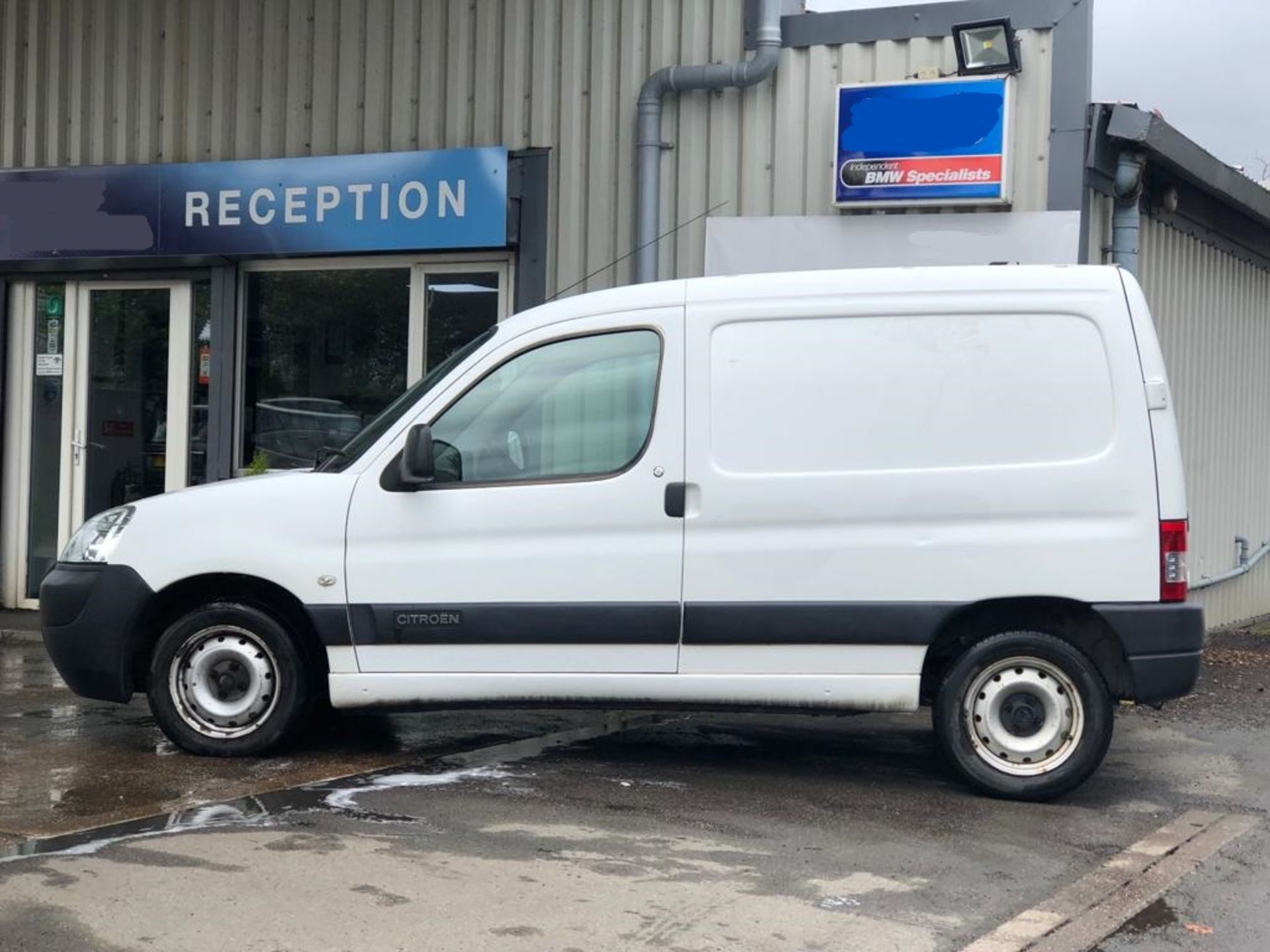 2007/07 REG CITROEN BERLINGO 600 HDI LX75 WHITE DIESEL VAN *NO VAT* - Image 3 of 8