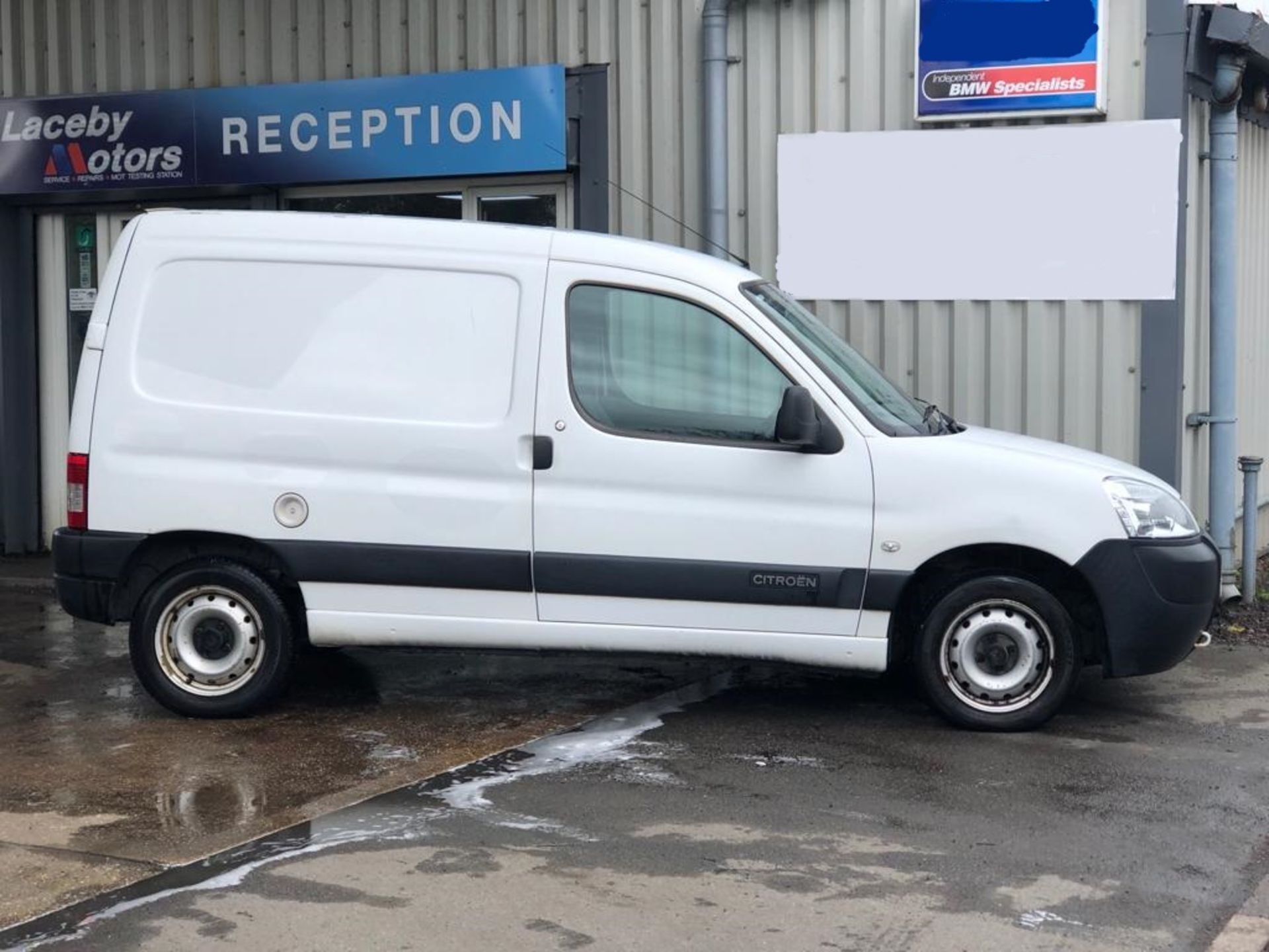 2007/07 REG CITROEN BERLINGO 600 HDI LX75 WHITE DIESEL VAN *NO VAT* - Image 5 of 8