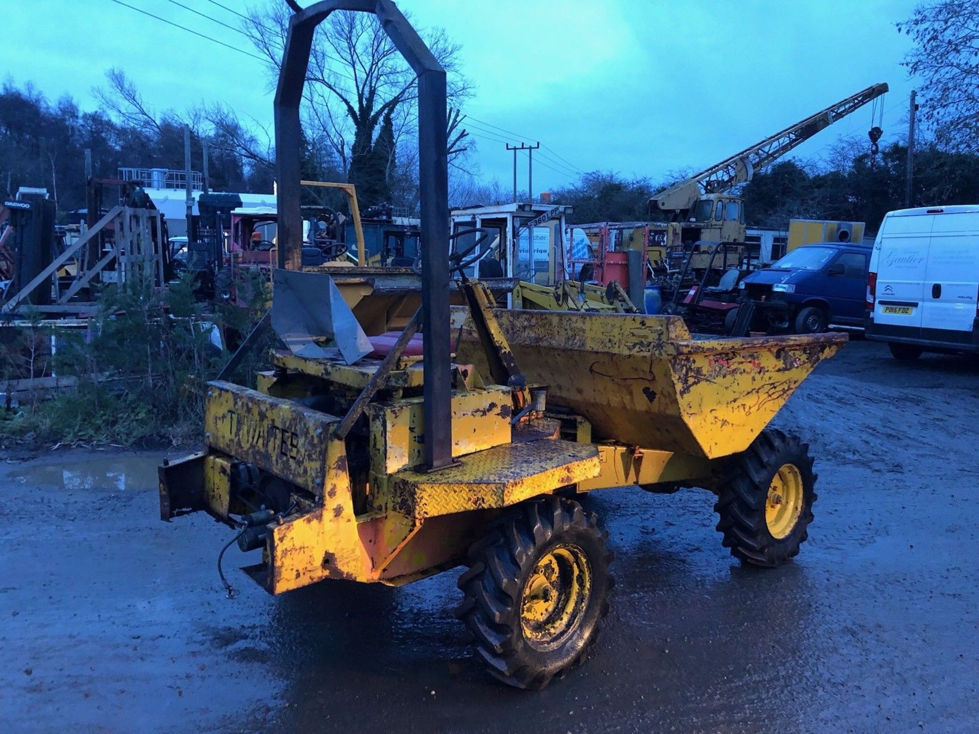 THWAITES 2 TON DUMPER ELECTRIC START DUMP TRUCK *PLUS VAT* - Image 2 of 6