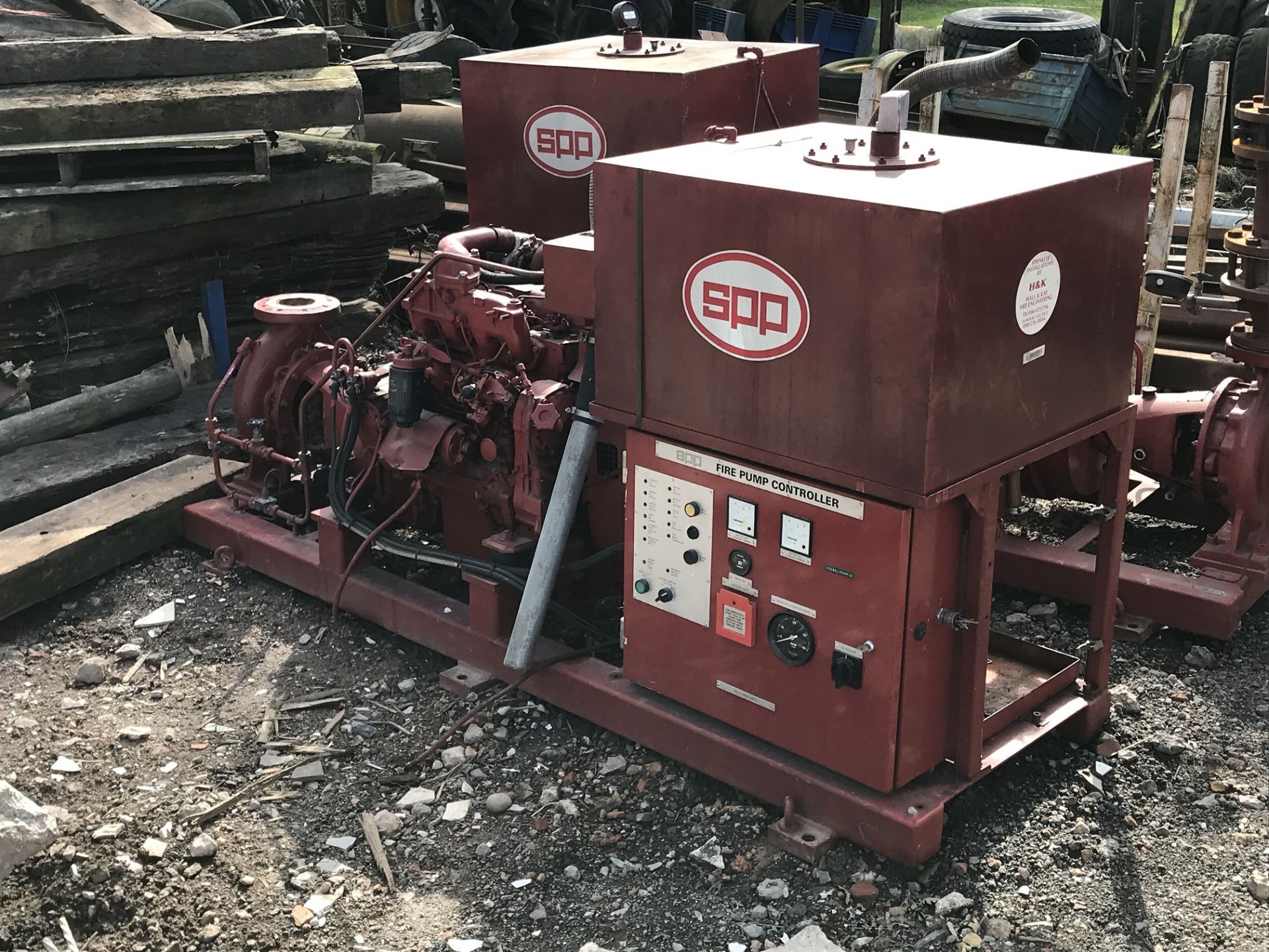 SPP FIRE PUMP CONTROLLER & DIESEL ENGINE *PLUS VAT*