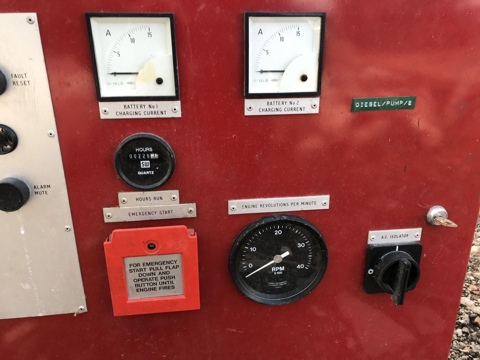 SPP FIRE PUMP CONTROLLER & DIESEL ENGINE *PLUS VAT* - Image 4 of 8