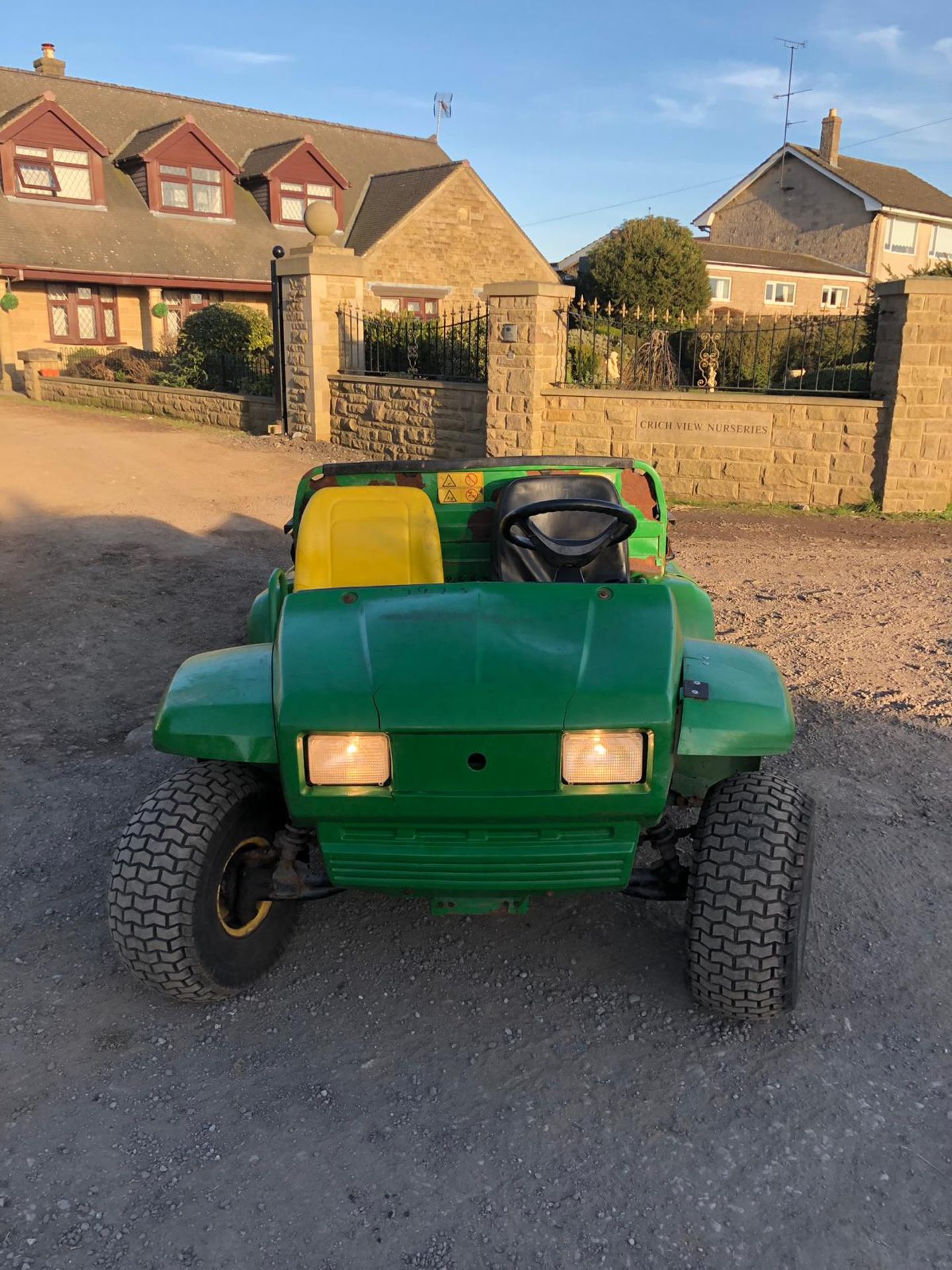 JOHN DEERE GATOR 6X6 3 CYLINDER YANMAR DIESEL ENGINE HYDRAULIC TIP, RUNS WORKS AND DRIVES *NO VAT* - Image 3 of 5