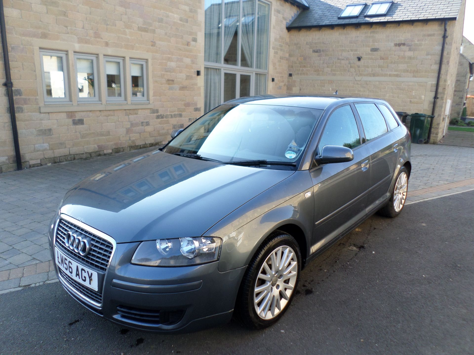 2007/56 REG AUDI A3 SE TDI 170 2.0 DIESEL GREY, FULL SERVICE HISTORY, 1 FORMER KEEPER *NO VAT* - Image 3 of 14