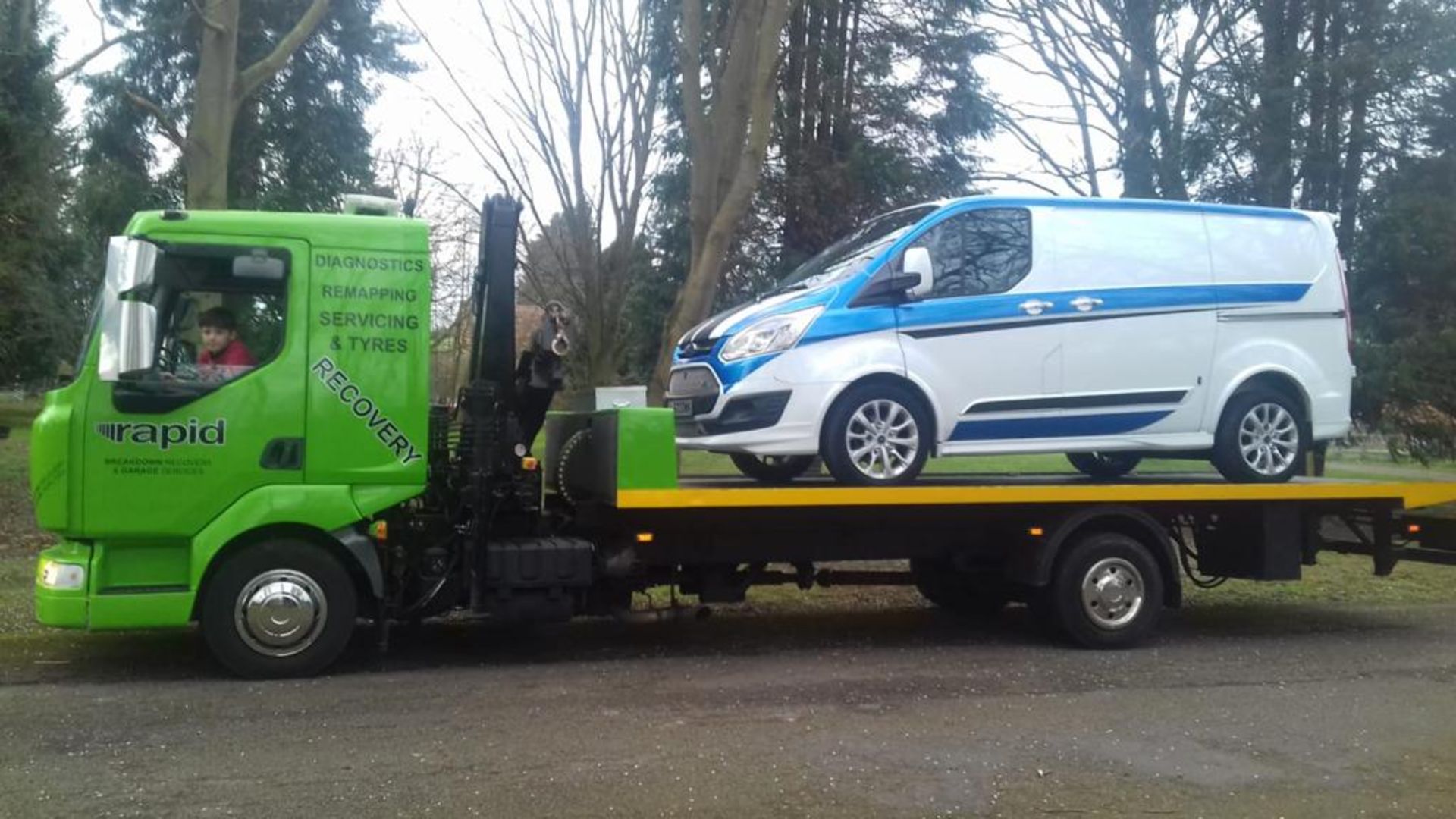 2008/58 REG RENAULT MIDLUM TILT AND SLIDE 21FT BED LENGTH RECOVERY LORRY WITH CRANE *NO VAT* - Image 10 of 30