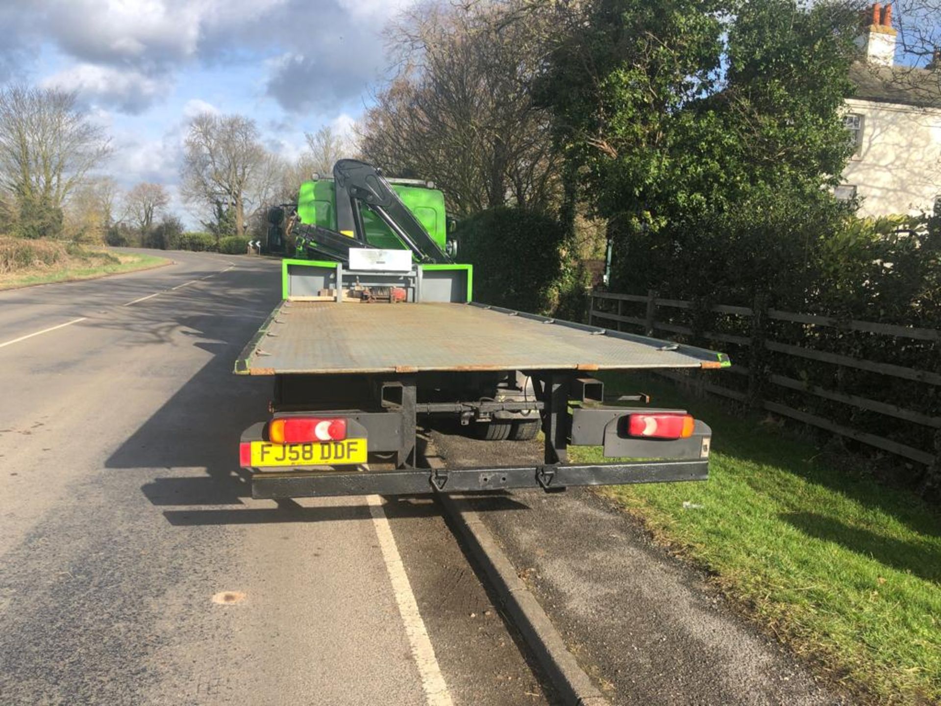 2008/58 REG RENAULT MIDLUM TILT AND SLIDE 21FT BED LENGTH RECOVERY LORRY WITH CRANE *NO VAT* - Image 5 of 30