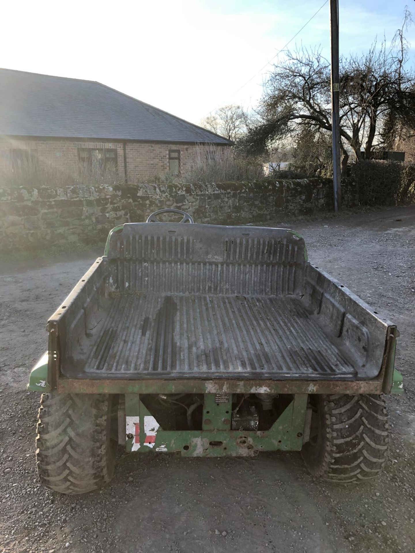 JOHN DEERE GATOR 6X6 3 CYLINDER YANMAR DIESEL ENGINE HYDRAULIC TIP, RUNS WORKS AND DRIVES *NO VAT* - Image 5 of 5