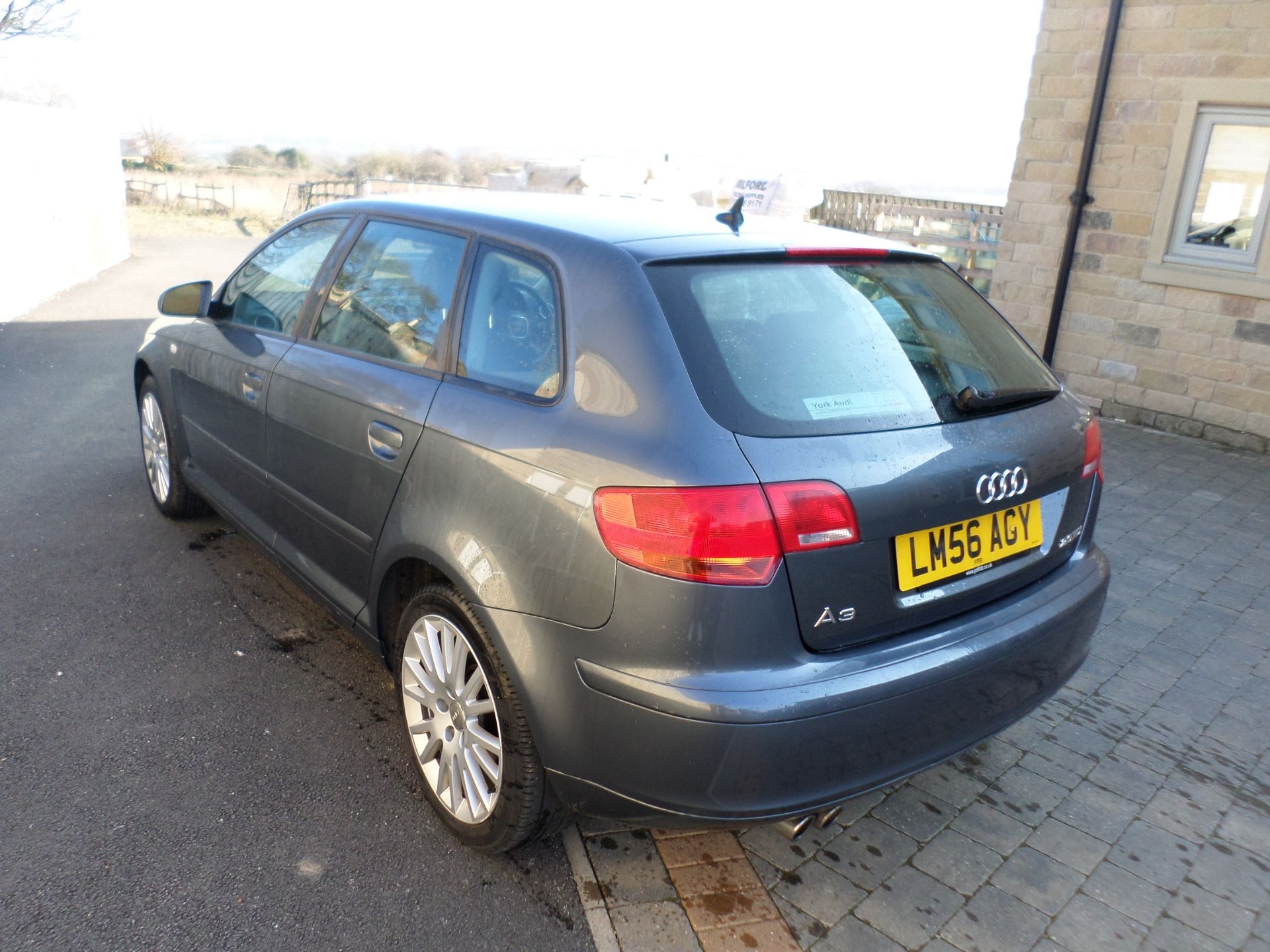 2007/56 REG AUDI A3 SE TDI 170 2.0 DIESEL GREY, FULL SERVICE HISTORY, 1 FORMER KEEPER *NO VAT* - Image 5 of 14