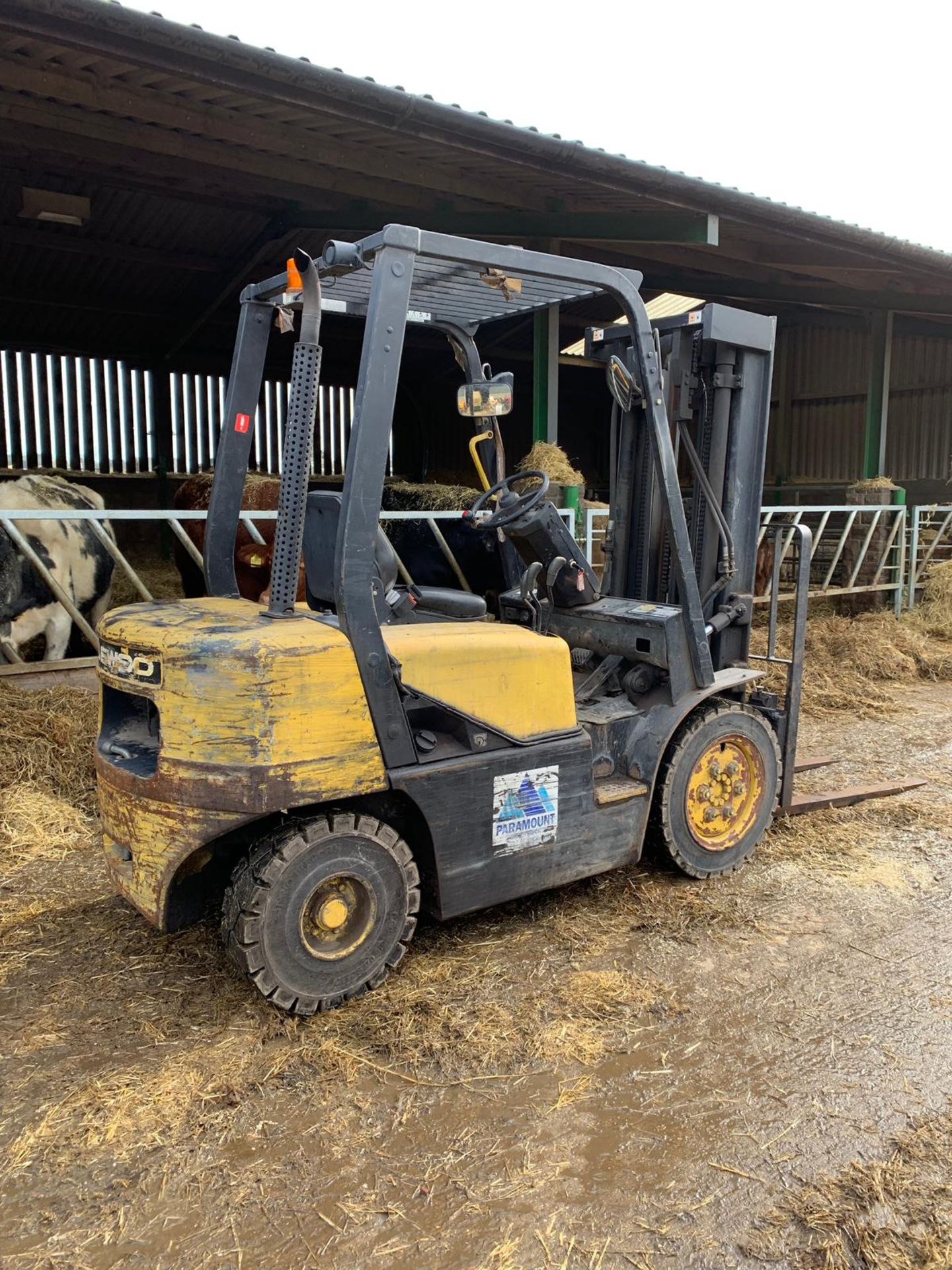 2003 DAEWOO D25S-3 2500KG DIESEL FORKLIFT CONTAINER SPEC WITH SIDE SHIFT *PLUS VAT* - Image 7 of 13