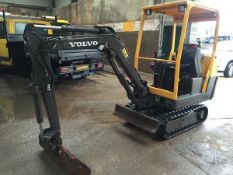 2010 VOLVO MINI DIGGER IN GOOD CONDITION NEW TRACKS, READY TO WORK *PLUS VAT*