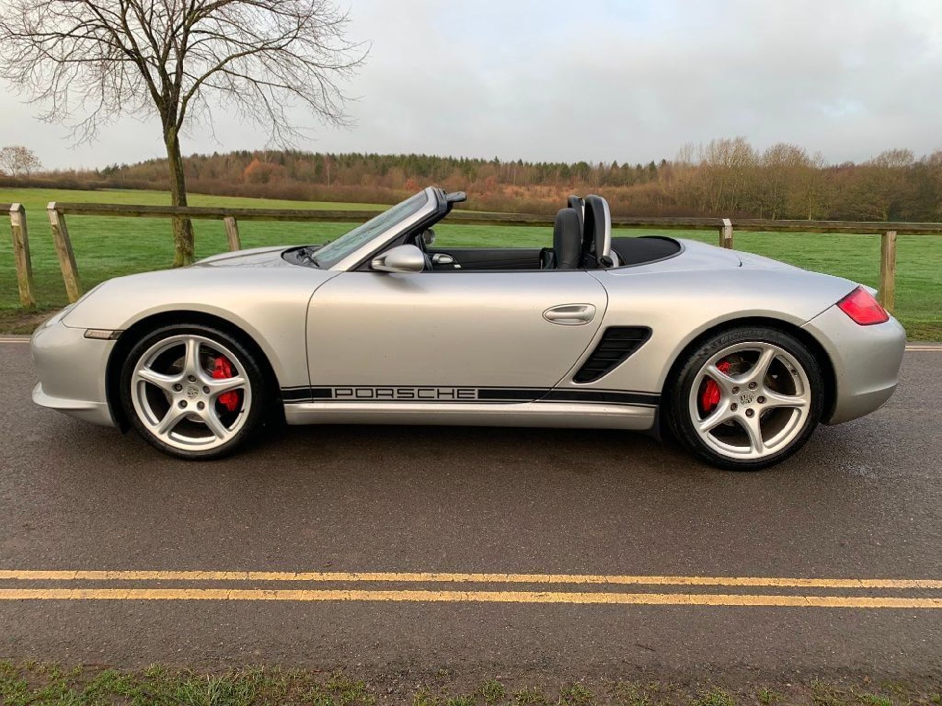 2008/08 REG PORSCHE BOXSTER S SPORT EDITION 3.4 PETROL CONVERTIBLE, PRIVATE REG INCLUDED *NO VAT* - Image 6 of 19