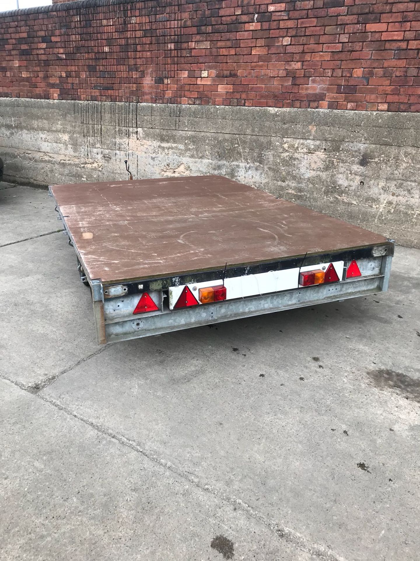 INDESPENSION FLAT BED TRAILER SIZE 12 X 7FT TWIN AXLE *PLUS VAT* - Bild 7 aus 7