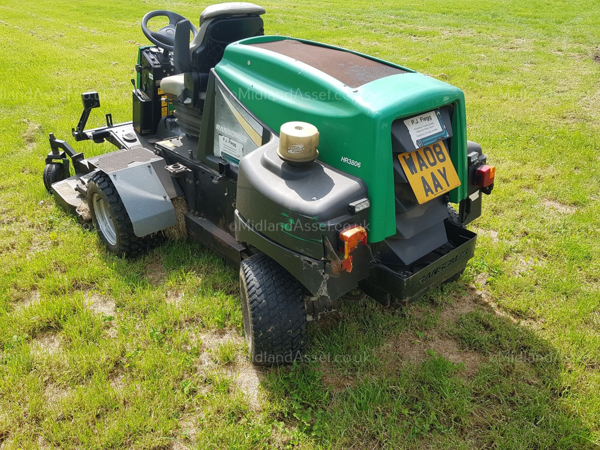 2008 RANSOMES HR3806 ROTARY MOWER, STARTS, DRIVES AND MOWS *PLUS VAT* - Image 5 of 9