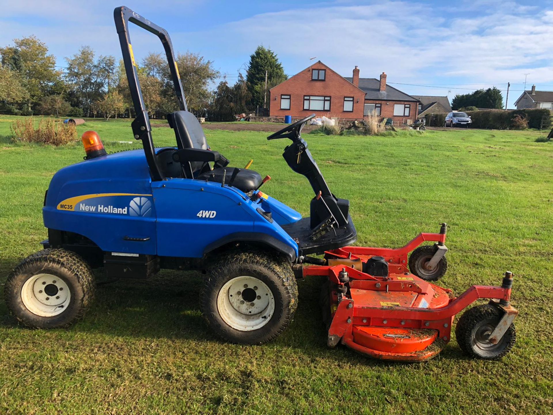 2010/60 REG NEW HOLLAND MC35 4WD RIDE ON LAWN MOWER LOW HOURS *PLUS VAT*